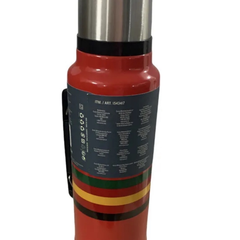 Limited Edition Stanley Pendleton Red Thermos National Parks Vacuum Bottle NEW - Picture 3 of 7